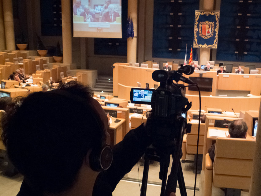 Réalisation de film pour l’Union Régionale des Maires