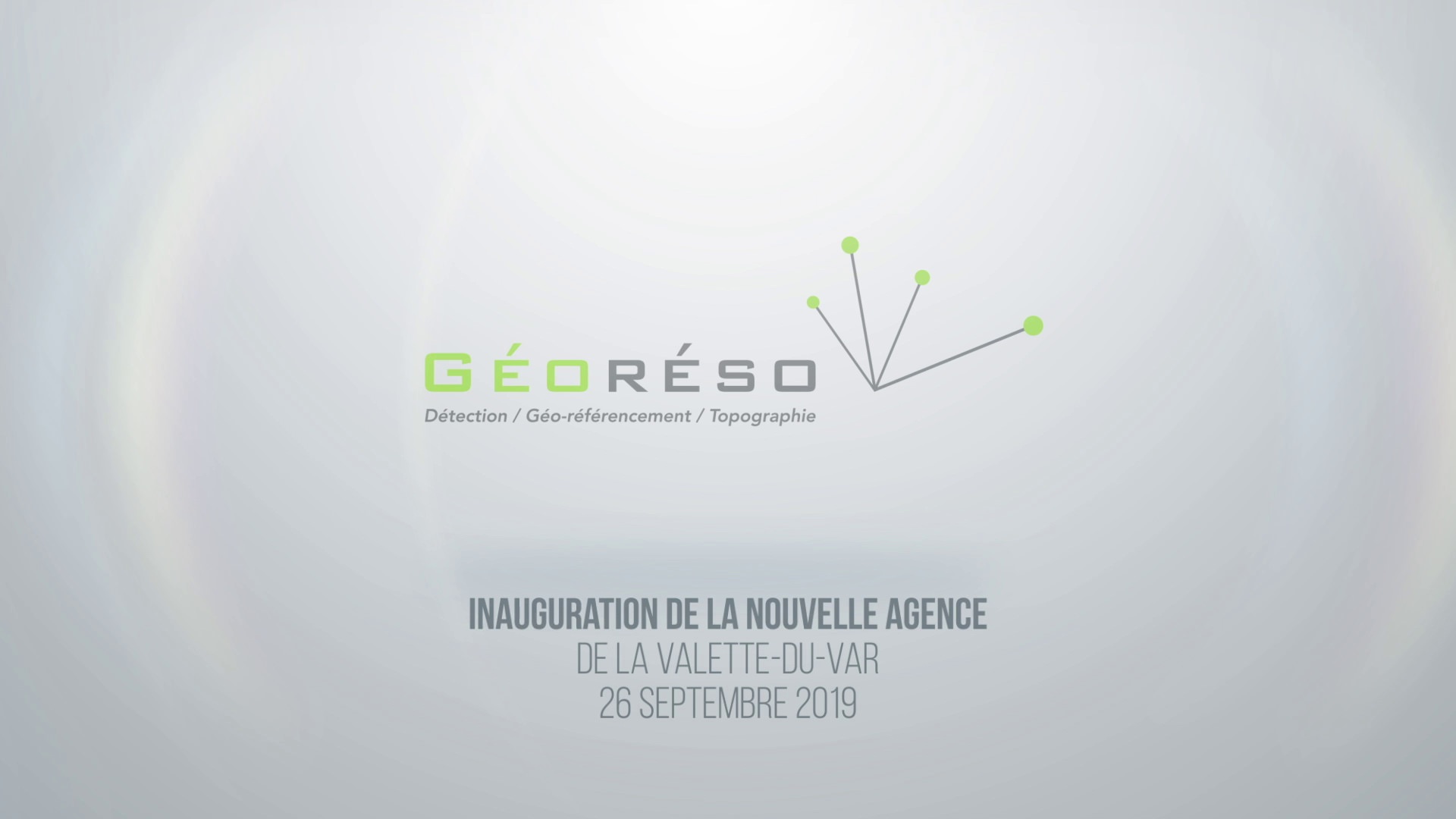 Reportage vidéo inauguration Géoréso avec l’Agence Civilis