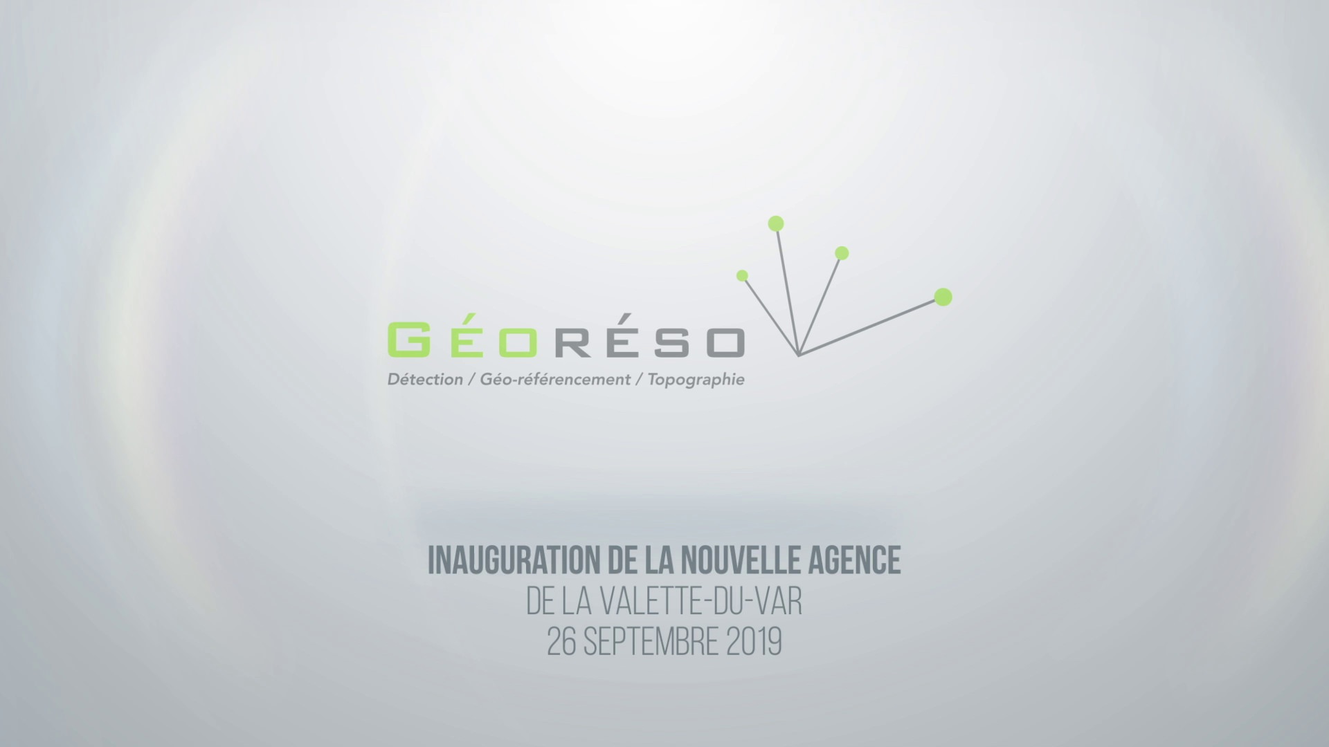 Reportage vidéo inauguration Géoréso avec l’Agence Civilis